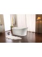 Freestanding bathtub, model RIVEN  in size 170x80x72 cm - 2
